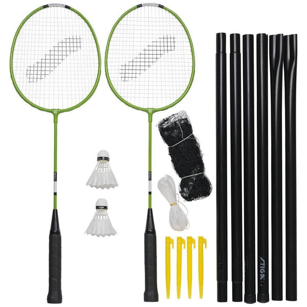 STIGA - Badmintonsæt med net - STIGA