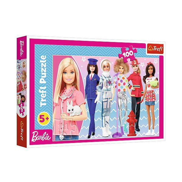 Trefl - Barbie - 100 Brikker - Trefl