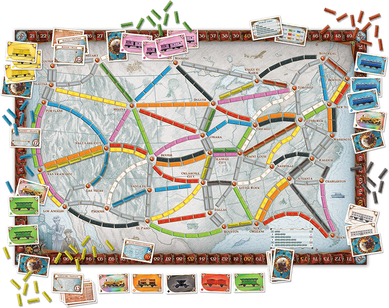 Ticket to ride - USA