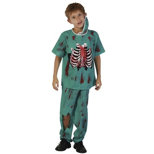 Zombie doktor kostume - Funny Fashion